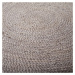 Kusový koberec Lunara Jute Circle Grey 150x150 cm