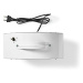 NEDIS stolní ventilátor, 25cm, 20W, 2 rychlosti, bílá - FNCL10WT20