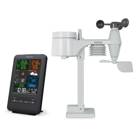 Sencor SWS 9300 profesionální meteostanice s bezdrátovým snímačem 5v1