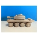 Gaboni 92244 Dřevěný tank, 22 x 8 x 10 cm