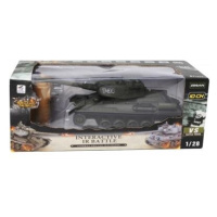 KIK RC tank T-80 No.9995 s dobíjecím packem USB+adaptér 2,4 GHz písková RTR 1:32