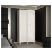 Šatní skříň Abi Calipso Jodelka Marmur Barva korpusu: Bílá, Rozměry: 200 cm, Dveře: Bílá + Bílý 