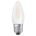 LED žárovka LED E27 B35 4W = 40W 470lm 2700K Teplá 300° Filament OSRAM STAR