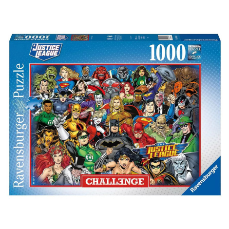 Challenge Puzzle: Marvel: Liga spravedlnosti 1000 dílků RAVENSBURGER