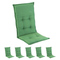 Blumfeldt Coburg, polstr, čalounění na židli, vysoké opěradlo, zahradní židle, polyester, 53 x 1