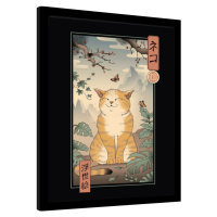Obraz na zeď - Vincent Trinidad - Edo Cat, 34.3x44.5 cm