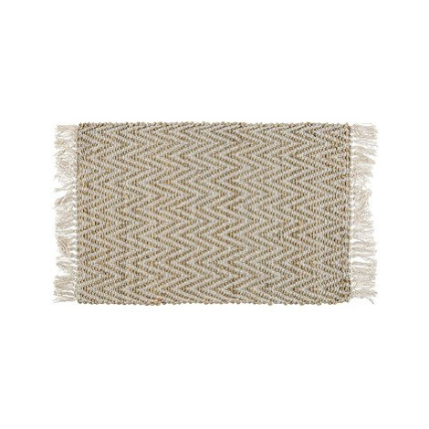 Jutový koberec 50 x 80 cm béžový AFRIN, 245912 BELIANI