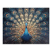 Wooden puzzle Charming peacock A3