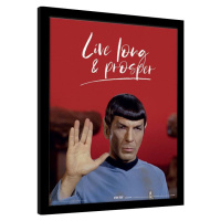 Obraz na zeď - Star Trek - Live Long and Prosper, 30x40 cm