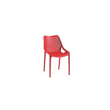 ROJAPLAST Židle zahradní BILROS, červená