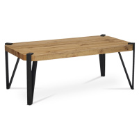 Konferenční stolek CALDWELL, divoký dub/černý mat