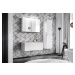 ArtCom Koupelnová sestava LEONARDO White Typ: Dolný regál LEONARDO OAK 81-01/30 x 36,7 x 44 cm