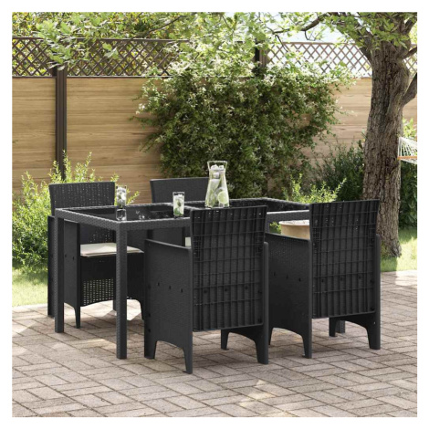 vidaXL Zahradní křeslo 4 pcs Antracit 53 x 49 x 85 cm Polypropylen