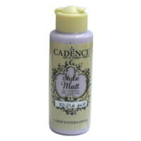 Matná akrylová barva Cadence Style Matt 120ml - mauve fialová pastelová Aladine
