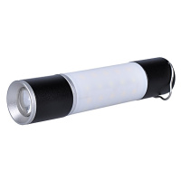 SOLIGHT WN43 LED ruční nabíjecí svítilna s kampingovou lucernou, 250lm, Li-Ion, power bank, USB