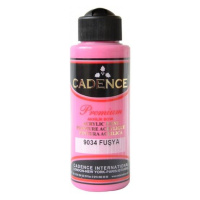 Akrylová barva Cadence Premium, 70 ml - fuchsiová