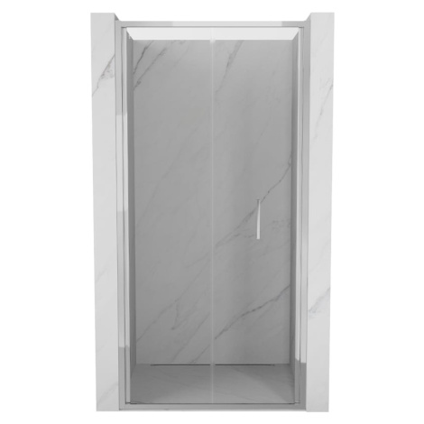 MEXEN Exo skládací sprchové dveře 70, transparent, chrom 816-070-000-01-00
