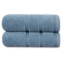 Sada 2 modrých bavlněných ručníků Foutastic Arella, 50 x 90 cm