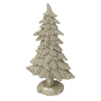 Dekoria Dekorace  Golden Christmas Tree 20cm, 11 x 5 x 20 cm