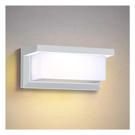 Brilagi Brilagi - Venkovní nástěnné svítidlo BRICKY 1xE27/60W/230V bílá IP54