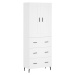 vidaXL Skříň highboard bílá 69,5 x 34 x 180 cm kompozitní dřevo