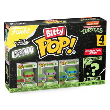 Funko Bitty POP! TMNT- 8-Bit 4 pack