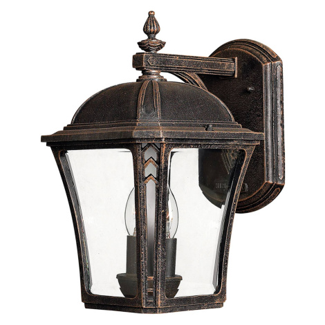 HINKLEY Venkovní nástěnné světlo Wabash M, výška 34,9 cm