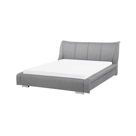BELIANI postel NANTES 180 × 200 cm, šedá