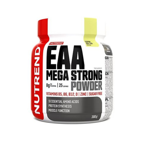 Nutrend EAA MEGA STRONG POWDER, 300 g, ledový čaj citron