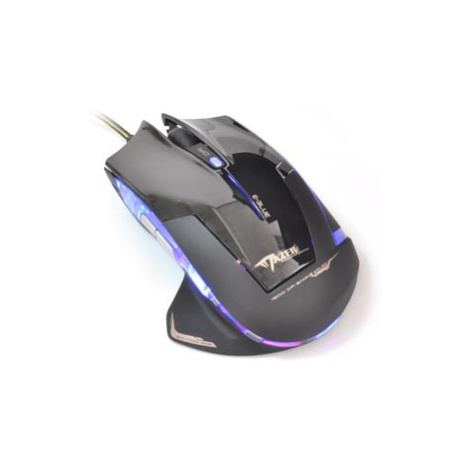 Myš drátová USB, E-blue Mazer R, černá, optická, 2400DPI