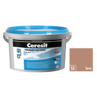 Spárovací hmota Ceresit CE 40 Aquastatic 2 kg terra