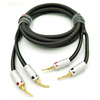 Nakamichi Reproduktorový kabel 2x4mm pohyblivé jehly 0,5m