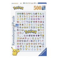 Puzzle Pokémon - Prvních 151 Pokémonů, 500 dílků