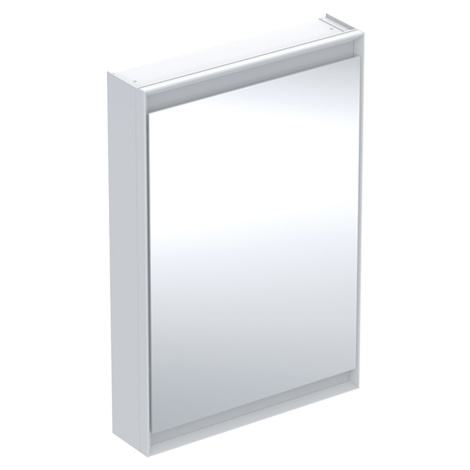 Geberit ONE - Zrcadlová skříňka s LED osvětlením, 600x900x150 mm, panty vlevo, bílá 505.810.00.2