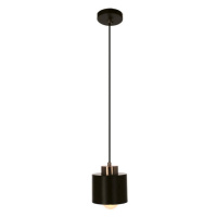 Černé kovové závěsné svítidlo ø 12 cm Olena – Candellux Lighting