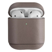 Kryt UNIQ Terra AirPods 1/2 gen. Genuine Leather beige (UNIQ-AIRPODS(2019)-TERBEG)