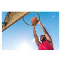 Fotografie low angle view of african american, LightFieldStudios, 40 × 26.7 cm