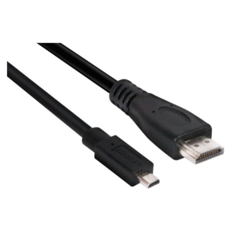 Club3D Micro HDMI na HDMI 2.0, podpora 4k/60Hz, obousměrný,1m - CAC-1351