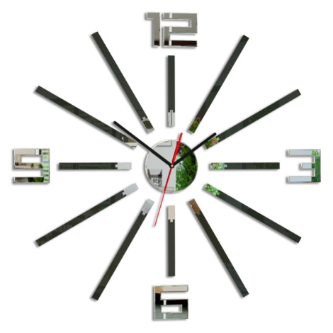 Moderní nástěnné hodiny SHEEN WENGE