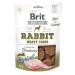 Brit pamlsky Jerky Rabbit Meaty Coins 80 g