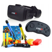 Brýle Vr 3D 360 Stupňů+gamepad+ Pneumatický Raketomet