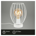 BRILONER Stolní lampa, 25,6 cm, max. 25 W, bílé BRILO 7026-016