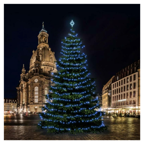 DecoLED LED světelná sada na vánoční stromy vysoké 18-20 m, modrá