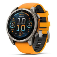 Garmin Fenix 8 47mm Sapphire Titanium Orange/Graphite