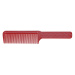 JRL Barber Blending Comb 9,6&quot; - přechodový hřeben J202 9.6&quot; - červený hřeben