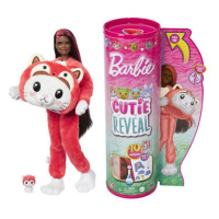 Barbie CUTIE REVEAL BARBIE V KOSTÝMU - KOTĚ V ČERVENÉM KOSTÝMU PANDY