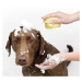 Vsepropejska Marf silikonový masážní kartáč pro psa Barva: Žlutá