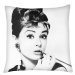 Polštář Audrey Hepburn 01 Mybesthome 40x40 cm Varianta: Povlak na polštář s antialergickou proší