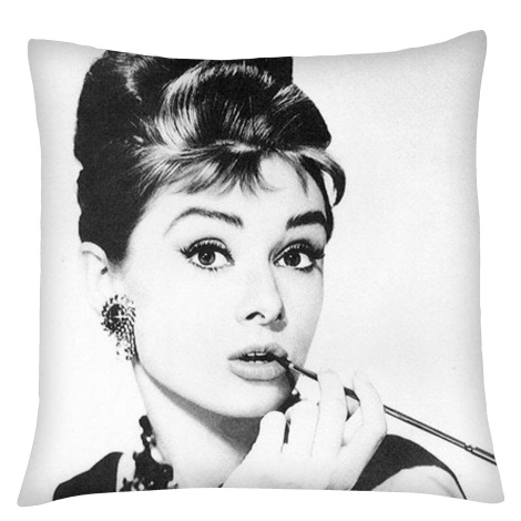 Polštář Audrey Hepburn 01 Mybesthome 40x40 cm Varianta: Povlak na polštář s antialergickou proší