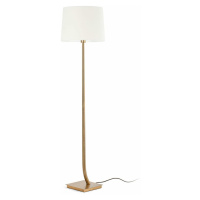 FARO REM bronzová/bílá stojací lampa